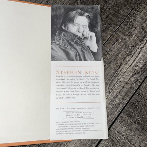 Bag of Bones by Stephen King (1998, Hardcover) with dust jacket - Picture 6 of 7